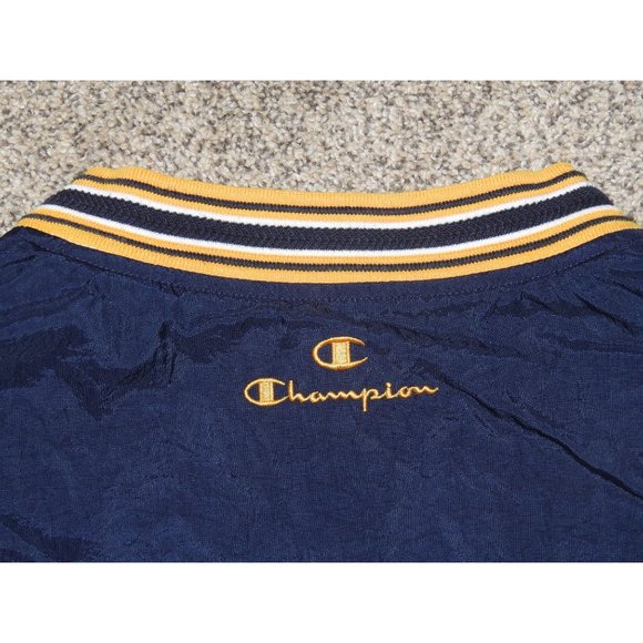 Vintage 1990s Ithica College Champion Pullover Cotton Lined Windbreaker Medium - Picture 8 of 10